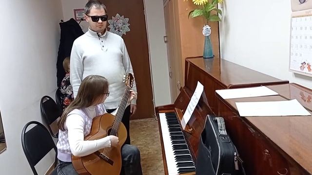 Открытый урок А И Долгов на тему Закрытая аплекатура на классической гитаре на примере Прелюдии смотреть онлайн