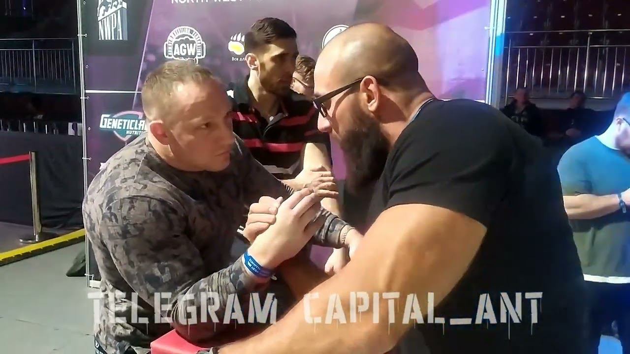 Антон Корчин Vs Низами Тагиев NWPA. Armwrestling Promotion Machine. World Record Holder's Biceps.