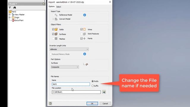 How to Import a STP File in Autodesk Inventor смотреть онлайн