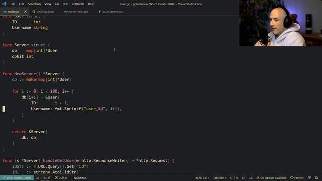 Solving A Subscriber's Golang Interview Assignment! смотреть онлайн