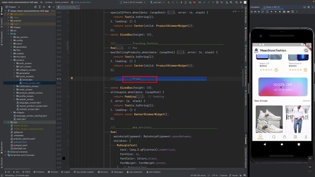 Maan Store WooCommerce App Banner Customization | Flutter WooCommerce App смотреть онлайн