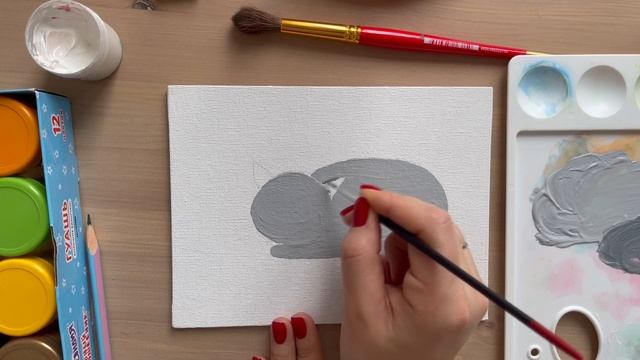 Рисуем котика смотреть онлайн