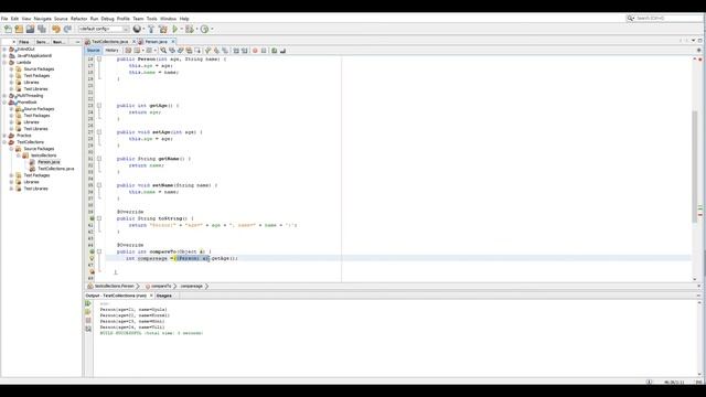 Java Középhaladó 12. Lambda es Comparator смотреть онлайн