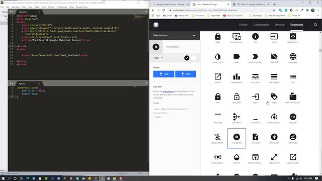 CSS Tutorial / CSS Bangla Tutorial (#11) Google Material Icons смотреть онлайн