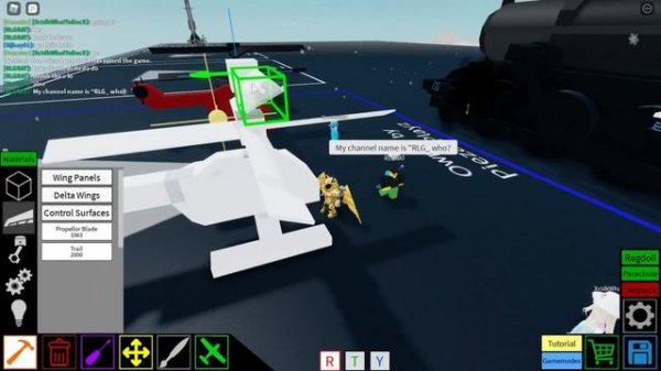 Roblox Plane Crazy (RC Helicopter Tutorial)