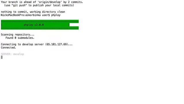 Git deploy over FTP смотреть онлайн