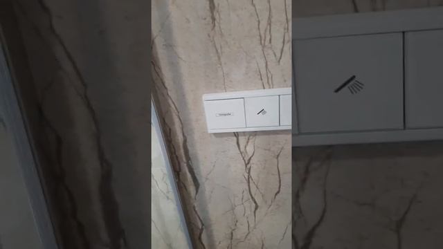 Встраиваемый душ с термостатом.#сантехника