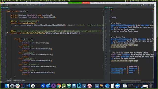 21 BDD Cucumber framework Selenium | QA software automation testing tutorial смотреть онлайн