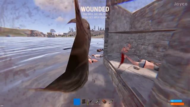 Rust - MOVING INTO AN UNWELCOMED NEIGHBORHOOD (Solo Survival) смотреть онлайн