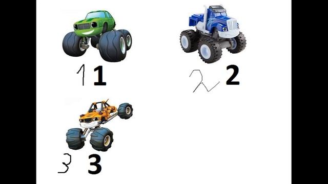 Вспыш чудо машинки учим цифры ДЛЯ ДЕТЕЙ до 8 смотреть онлайн