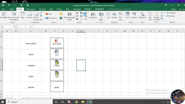 Microsoft Excel :: How to Insert or Create Object || Nepali Language смотреть онлайн