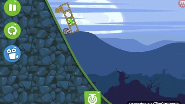 Bad piggies HD Level 1 flight in the night (HD) смотреть онлайн