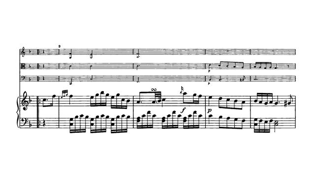 BEETHOVEN Piano Quartet No. 3 in C major (WoO 36, No. 3) Score смотреть онлайн