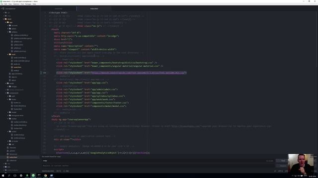 JS Web apps - Angularjs - Font-awesome and github tags смотреть онлайн