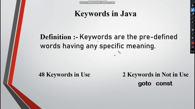 ??Literals & Keywords in Java?? ( In Hindi ) смотреть онлайн