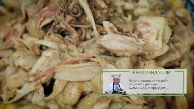 Куриный суп с вермишелью☆ Рецепт от ОЛЕГА БАЖЕНОВА #94 [FOODIES.ACADEMY]