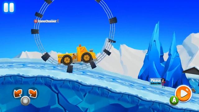 Arctic Roads Car Racing Game / Ice Race Track / Tinylab Games / Android Gameplay Video #2 смотреть онлайн