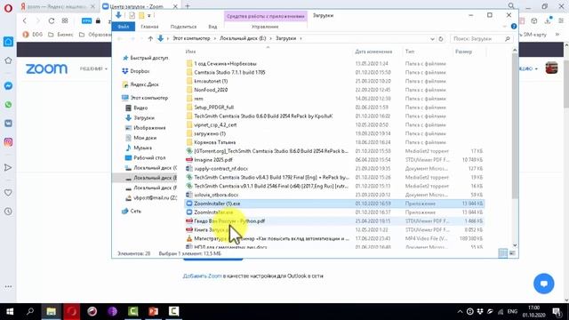 Вводник Zoom для ПК и ноутбука на Windows смотреть онлайн