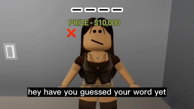 ROBLOX POV : your life is a game of hangman смотреть онлайн