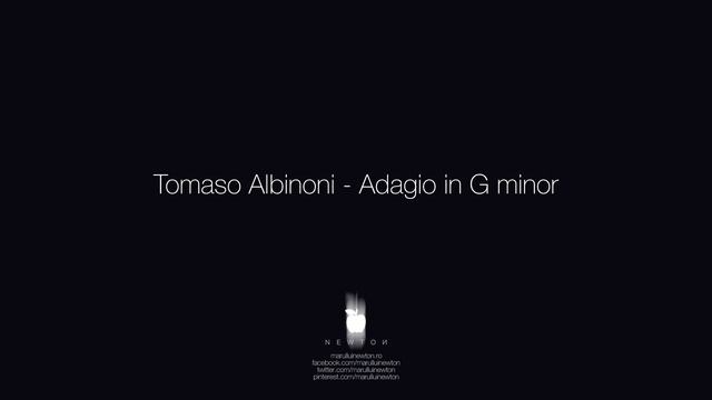 Tomaso Albinoni - Adagio In G Minor