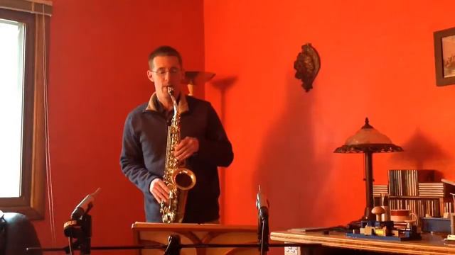 Colin Lippy - Saxophone - Ferling Etude #21 смотреть онлайн