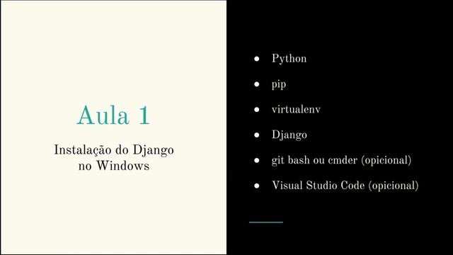 Curso de Django 2 #01: Instalando o Django no Windows смотреть онлайн