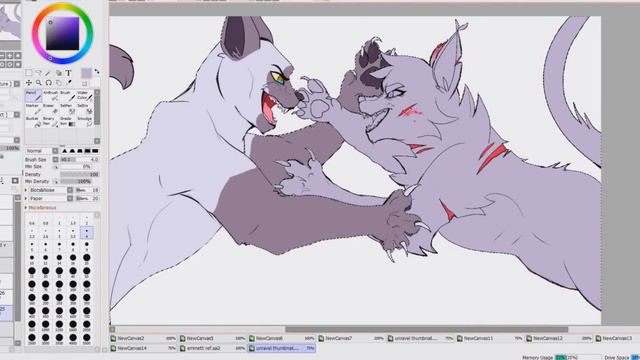 Speedpaint - UNRAVEL Needletail MAP Thumbnail Entry