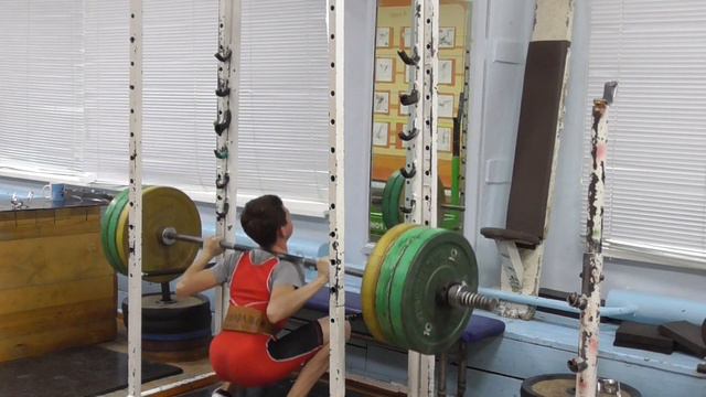 Шумихин Артур, 14 лет, вк 45 кг Атака в приседе на вес 95 кг смотреть онлайн