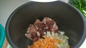 Капуста с мясом и рисом в скороварке. Быстро, вкусно, полезно!