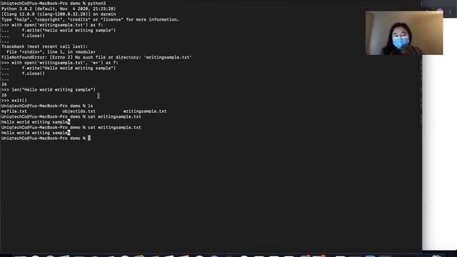 reading and writing data files in python 02 смотреть онлайн