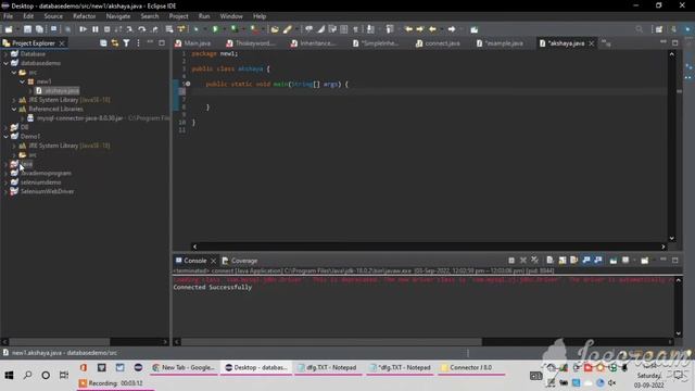 How to connect the Mysql Database with java JDBC | #javaprogramming смотреть онлайн