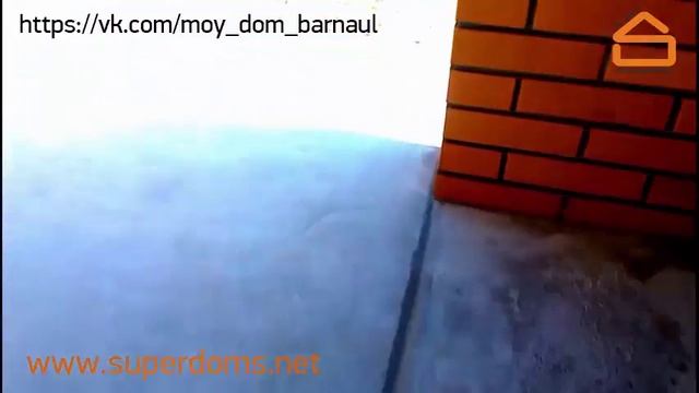 Отделка террасы веранды дома декоративным штампованным бетоном/