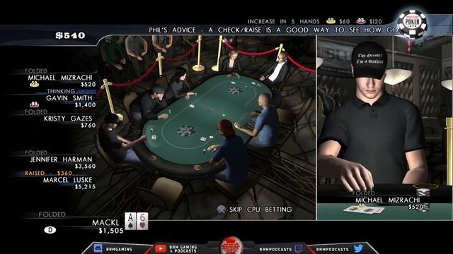 World Series of Poker 2008 | Mack's going for a bracelet! | Sunday Night Poker | EP. 1 смотреть онлайн