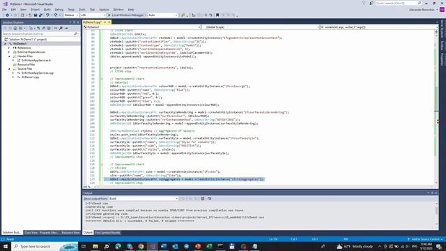 Create an IFC file 3 demo смотреть онлайн