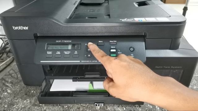 HOW TO FIX CANNOT PRINT REFILL (BK) INK ERROR OR RESET INK LEVEL - BROTHER DCP-T720DW PRINTER. смотреть онлайн