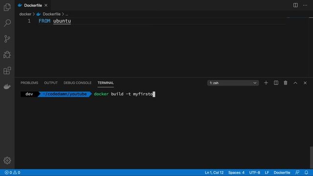 Docker Tutorial 12: FROM command - Dockerfile смотреть онлайн