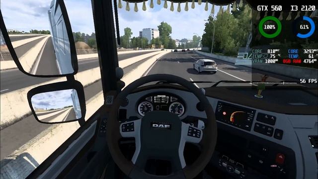 EURO TRUCK SIMULATOR 2 (ETS2) HIGH SETTINGS GTX 560 1GB + i3 2120 + 8GB RAM FPS TEST (720P) 2021 смотреть онлайн