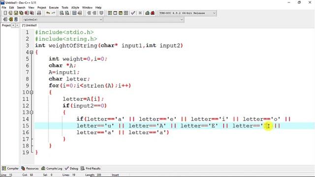 Weight of String | Program to calculate weight of the string | Wipro Day 10 | @MyProgramming смотреть онлайн