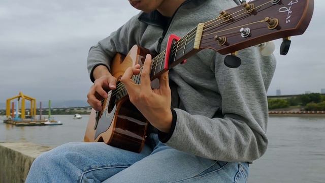 Fly me to the moon (Guitar cover) - Frank Sinatra || James Bartholomew смотреть онлайн