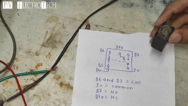 How to Connection 5 Pin Micro Relay / Pinout / 5 Pin Micro Relay केसे चेक करे / NO NC details смотреть онлайн