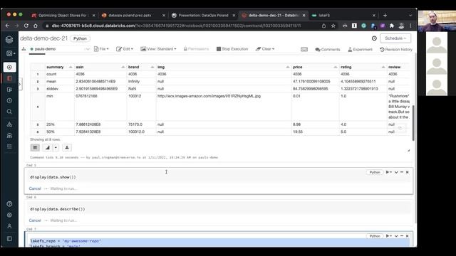 DataOps Poland #36 Optimizing Object Stores For Data with lakeFS смотреть онлайн