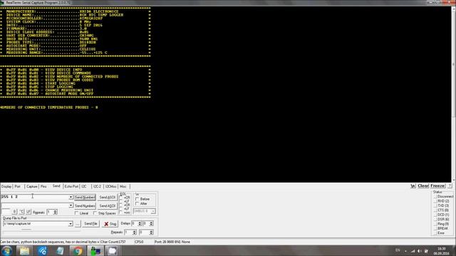 8CH RTC Temperature Logger Commands смотреть онлайн