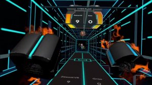 Игра Gravity League на арене виртуальной реальности Zeexar VR Arena победил соперника со счетом 11:0