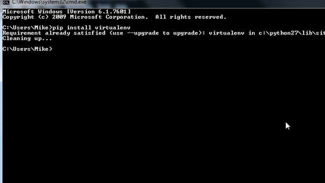 Installing and Using virtualenv смотреть онлайн