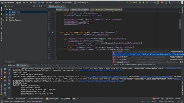 ONVIF Tutorial for Android смотреть онлайн