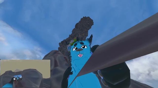 I JUMP OFF!! | VR Chat Rock Climbing Gameplay смотреть онлайн