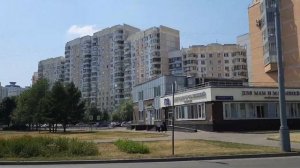 Поездка на маршрутке Ивеко по 336 маршруту в Москве