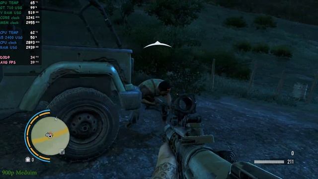 GT 710 2GB GDDR5 | Far Cry 3 | All Settings смотреть онлайн