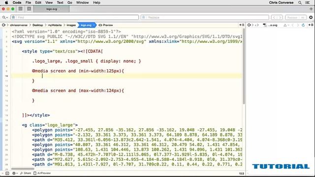 018 Adding media queries to an SVG (Web Design: Advanced Techniques) смотреть онлайн