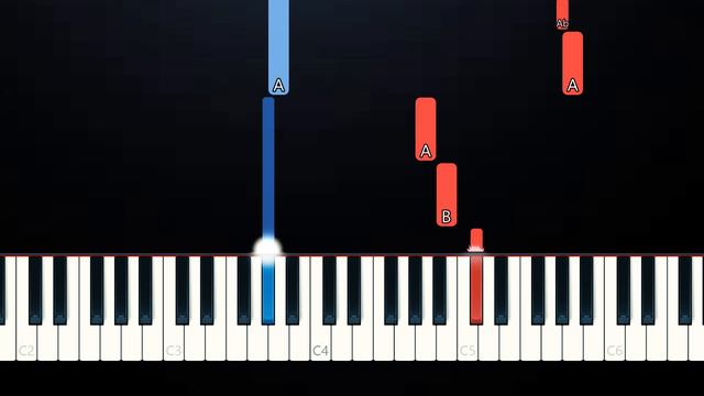 Gladiator - Now We Are Free (SLOW EASY PIANO TUTORIAL) смотреть онлайн